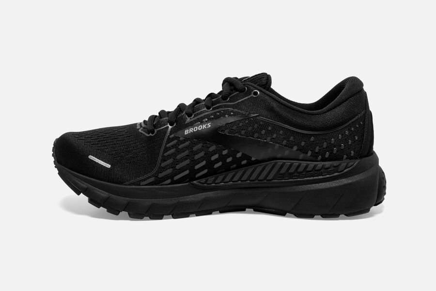 Brooks Running Shoes - Adrenaline GTS 21 Road Womens - Black - NRP-419503